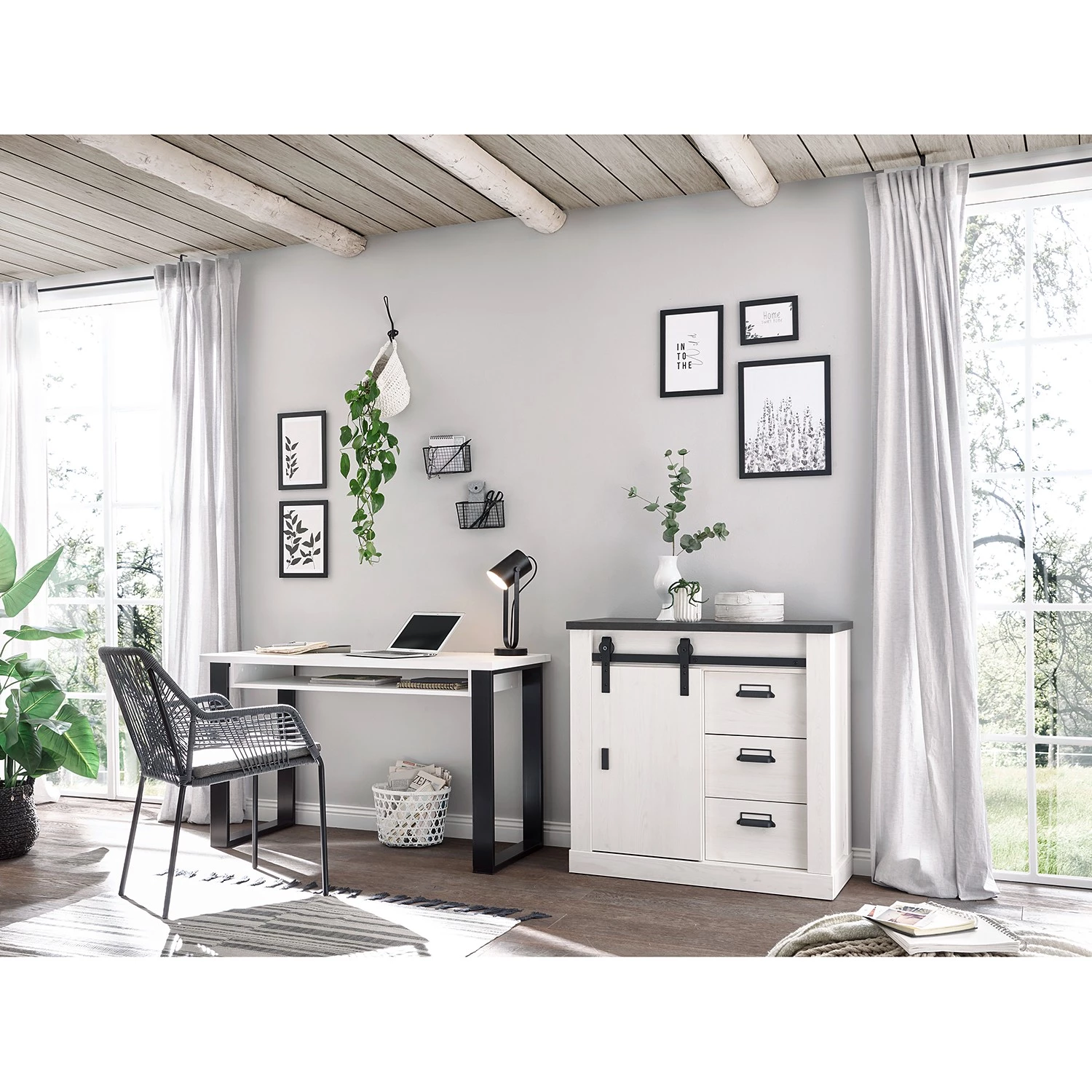 Ridgevalley Buffet Shutter II - Imitation pin blanc 3 Ridgevalley Buffet Shutter II - Imitation pin blanc – Image 3