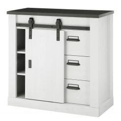 Ridgevalley Buffet Shutter II - Imitation pin blanc 15 Ridgevalley Buffet Shutter II - Imitation pin blanc -Commodes Soldes 1000348675 220505 050 DETAILS P000000001000348675