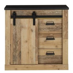 Ridgevalley Buffet Shutter II - Imitation chêne -Commodes Soldes 1000348698 220505 030 DETAILS P000000001000348698