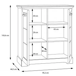 Ridgevalley Commode New Dessa II - Imitation pin blanc 17 Ridgevalley Commode New Dessa II - Imitation pin blanc -Commodes Soldes 1000358009 220616 501 SKETCH DETAILS P000000001000358009 sketch