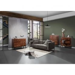 Red Living Commode Telados - Manguier massif / Métal - Manguier foncé / Noir 11 Red Living Commode Telados - Manguier massif / Métal - Manguier foncé / Noir -Commodes Soldes 1000359922 220621 022 MOOD DETAILS P000000001000359922 mood