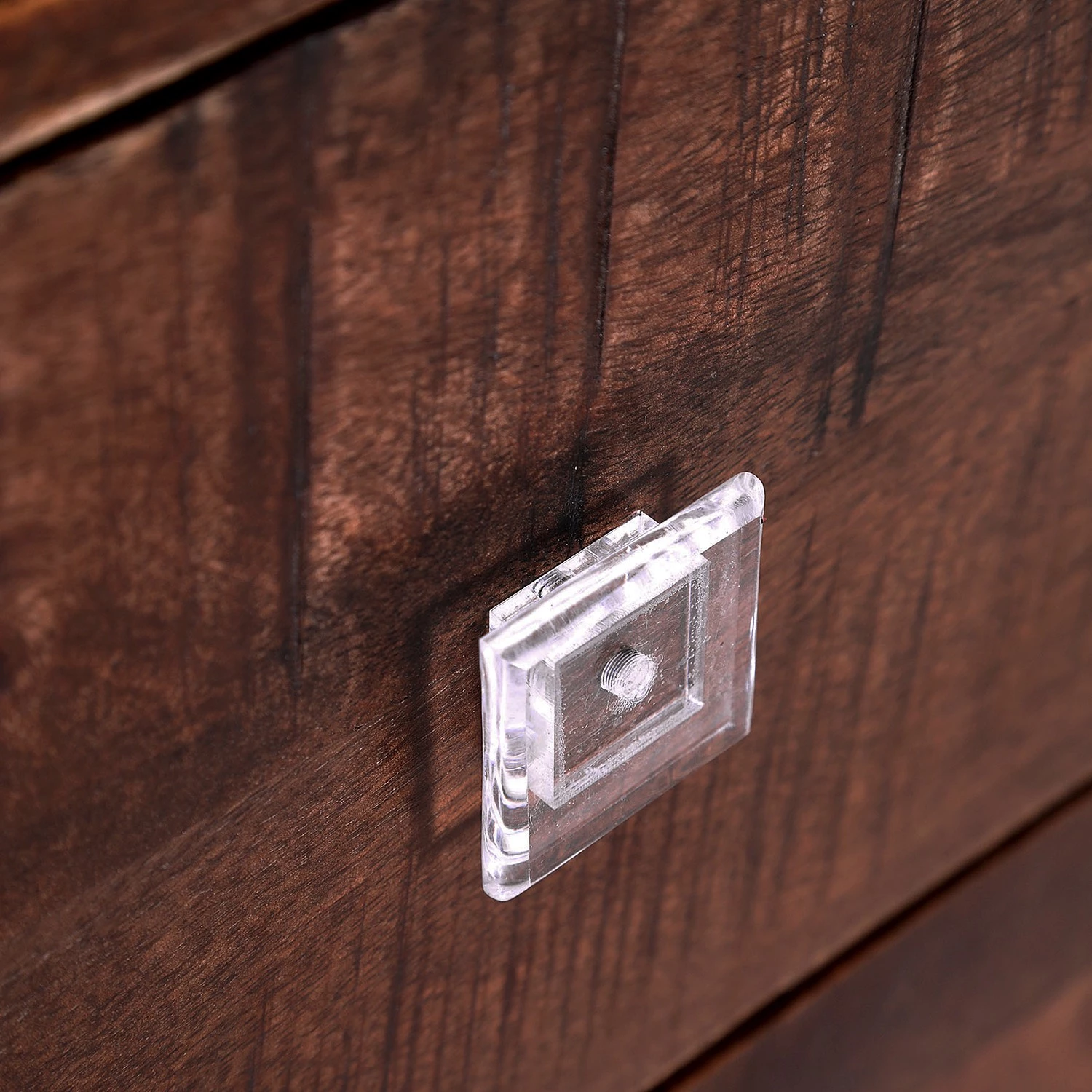 Red Living Commode Telados - Manguier massif / Métal - Manguier foncé / Noir 8 Red Living Commode Telados - Manguier massif / Métal - Manguier foncé / Noir – Image 8