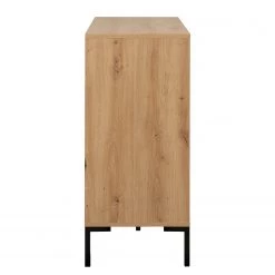 Loftscape Buffet Brochet II - Imitation chêne / Noir -Commodes Soldes 1000363050 220704 034 DETAILS P000000001000363050