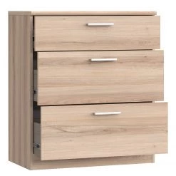 Loftscape Commode Almelo - Imitation chêne clair - Largeur : 75 cm 9 Loftscape Commode Almelo - Imitation chêne clair - Largeur : 75 cm -Commodes Soldes 1000363815 220803 040 DETAILS P000000001000363815