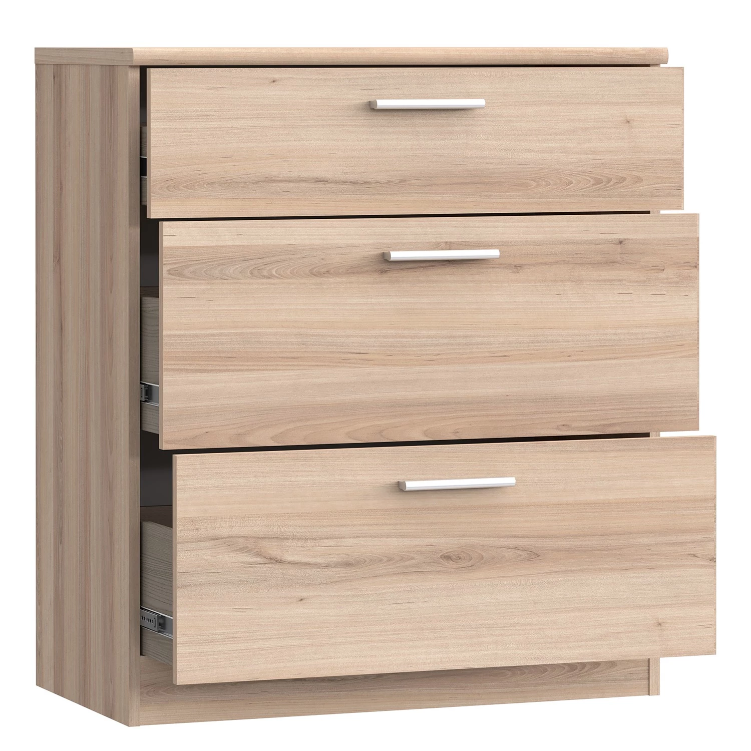 Loftscape Commode Almelo - Imitation chêne clair - Largeur : 75 cm 4 Loftscape Commode Almelo - Imitation chêne clair - Largeur : 75 cm – Image 4