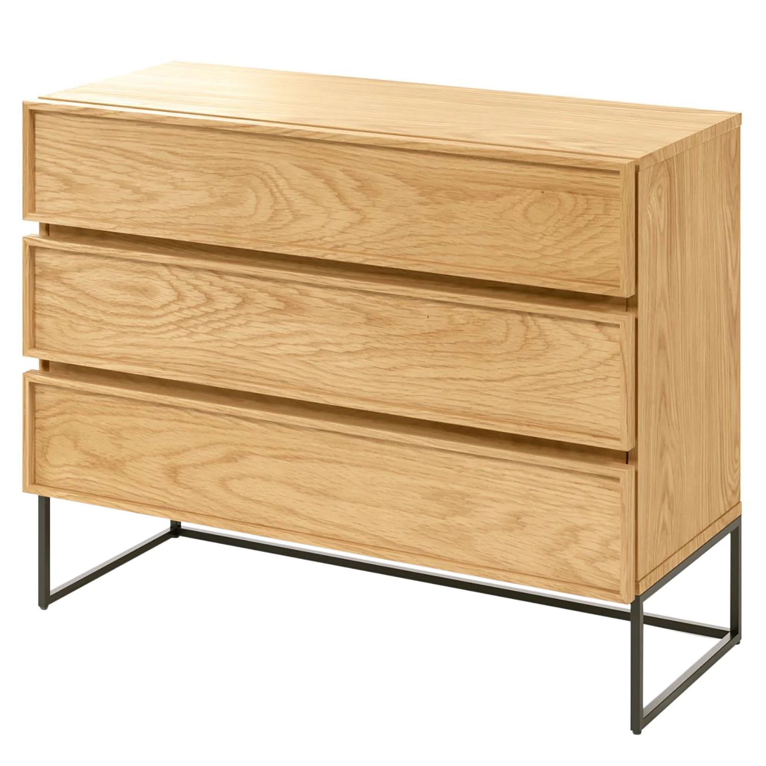 Red Living Commode Tabora I - Placage en bois véritable - Chêne 1 Red Living Commode Tabora I - Placage en bois véritable - Chêne