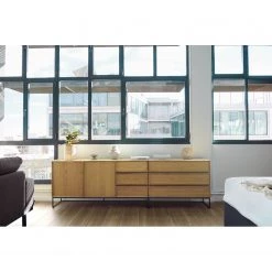 Red Living Commode Tabora I - Placage en bois véritable - Chêne 9 Red Living Commode Tabora I - Placage en bois véritable - Chêne -Commodes Soldes 1000363970 220714 021 MOOD DETAILS P000000001000363970 mood