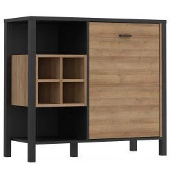 Red Living Buffet Kasala II - Imitation chêne Riviera / Noir 12 Red Living Buffet Kasala II - Imitation chêne Riviera / Noir -Commodes Soldes 1000364877 220722 032 DETAILS P000000001000364877