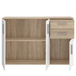 Loftscape Buffet Kiltealy III - Blanc / Imitation chêne Sonoma -Commodes Soldes 1000364879 220722 032 DETAILS P000000001000364879