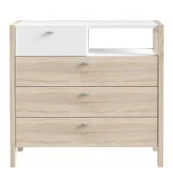 Loftscape Buffet Thurles II - Imitation chêne Sonoma / Blanc 9 Loftscape Buffet Thurles II - Imitation chêne Sonoma / Blanc -Commodes Soldes 1000364902 220722 030 DETAILS P000000001000364902