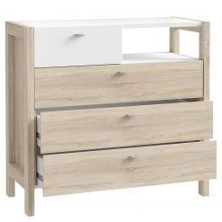 Loftscape Buffet Thurles II - Imitation chêne Sonoma / Blanc 10 Loftscape Buffet Thurles II - Imitation chêne Sonoma / Blanc -Commodes Soldes 1000364902 220722 031 DETAILS P000000001000364902