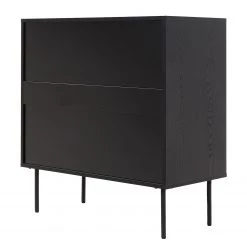Butlers Commode MODERNIST - Placage chêne / Aluminium - Noir / Naturel 14 Butlers Commode MODERNIST - Placage chêne / Aluminium - Noir / Naturel -Commodes Soldes 1000365695 220728 060 DETAILS P000000001000365695