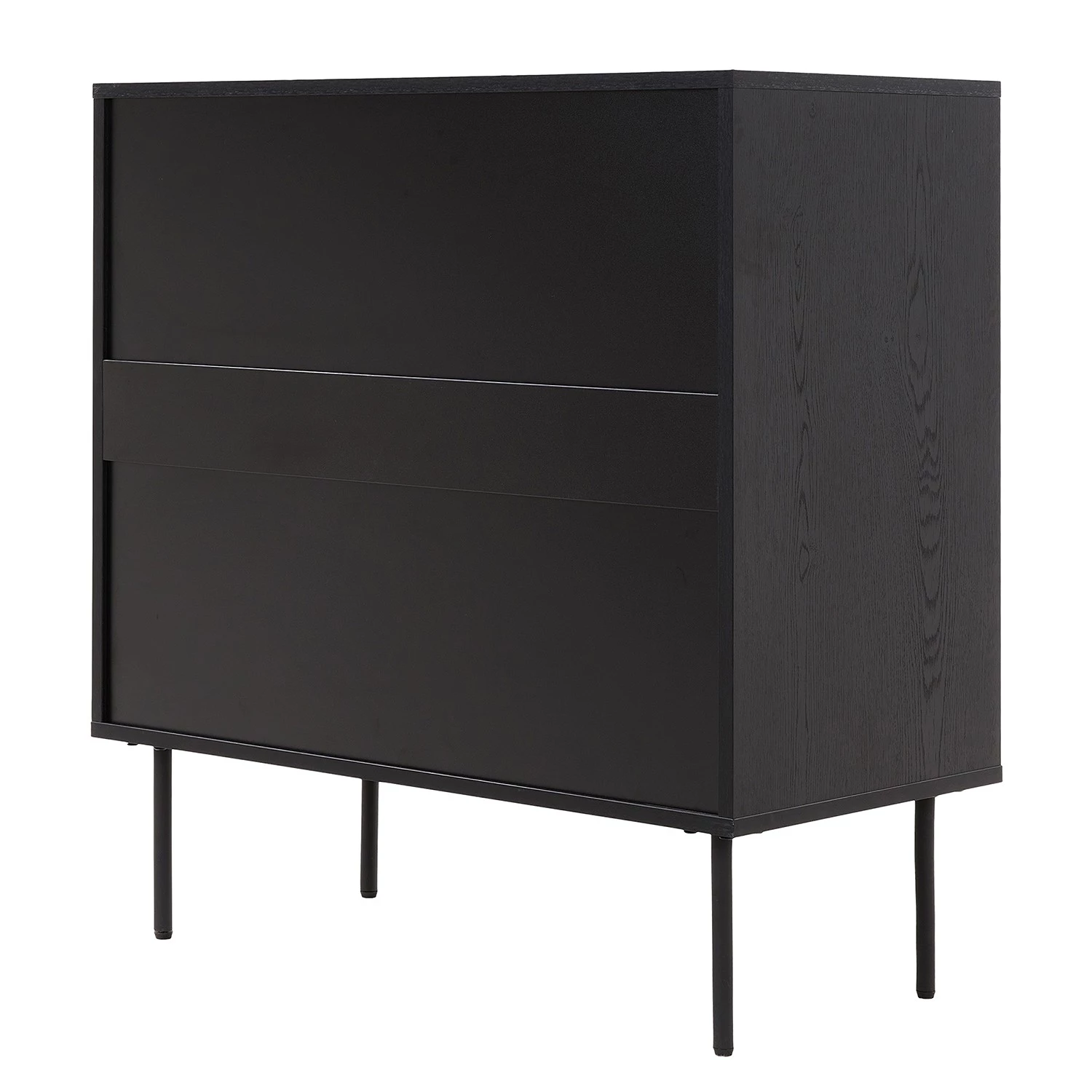 Butlers Commode MODERNIST - Placage chêne / Aluminium - Noir / Naturel 6 Butlers Commode MODERNIST - Placage chêne / Aluminium - Noir / Naturel – Image 6