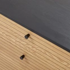 Butlers Commode MODERNIST - Placage chêne / Aluminium - Noir / Naturel 16 Butlers Commode MODERNIST - Placage chêne / Aluminium - Noir / Naturel -Commodes Soldes 1000365695 220728 080 DETAILS P000000001000365695