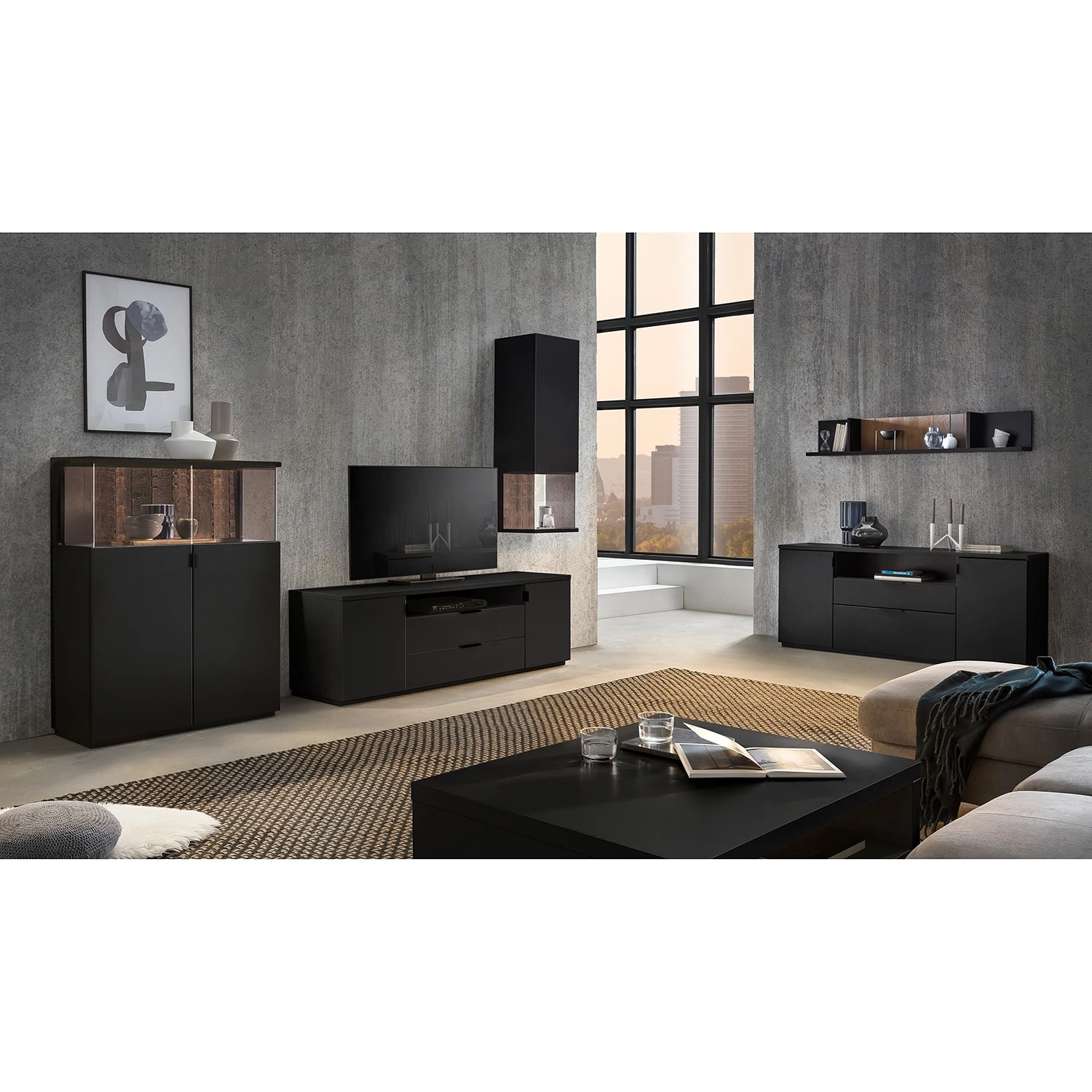 Loftscape Buffet Belo - Anthracite 2 Loftscape Buffet Belo - Anthracite – Image 2