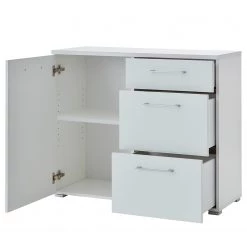 Germania Buffet Campo II - Verre - Blanc -Commodes Soldes 1000366026 220809 030 DETAILS P000000001000366026