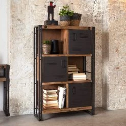 Ars manufacti Commode haute Manchester - Acacia massif / Métal 13 Ars manufacti Commode haute Manchester - Acacia massif / Métal -Commodes Soldes hochkommode manchester akazie massiv metall 4873516