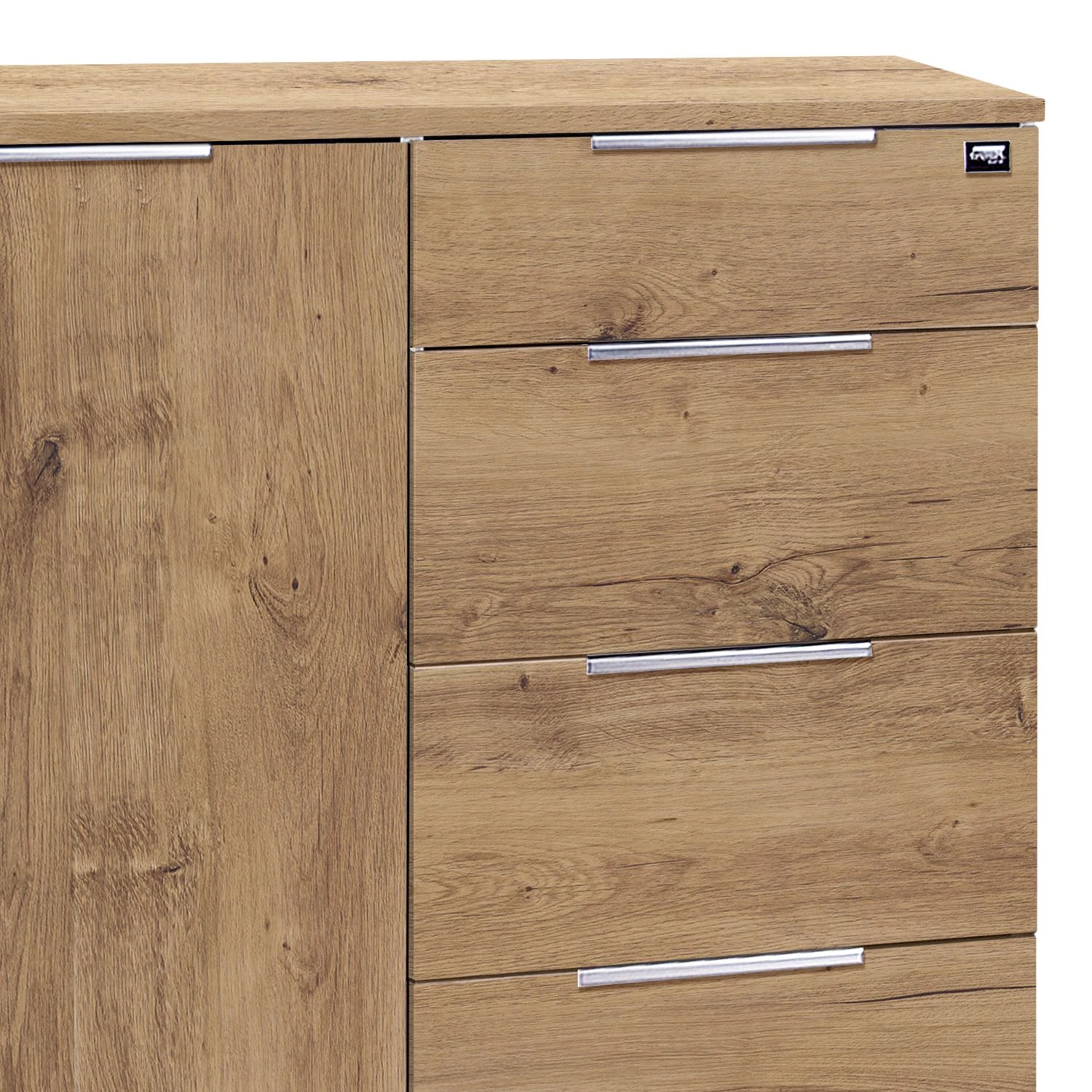 Fresh to go Commode combinée Cody - Chêne 2 Fresh to go Commode combinée Cody - Chêne – Image 2