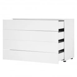 Fredriks Commode Bianco II - Blanc brillant -Commodes Soldes kommode bianco ii hochglanz weiss 3863588