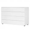Fredriks Commode Bianco II - Blanc brillant