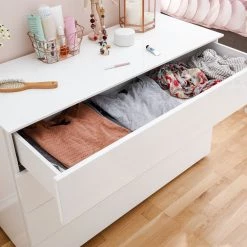 Fredriks Commode Bianco II - Blanc brillant -Commodes Soldes kommode bianco ii hochglanz weiss 5153908