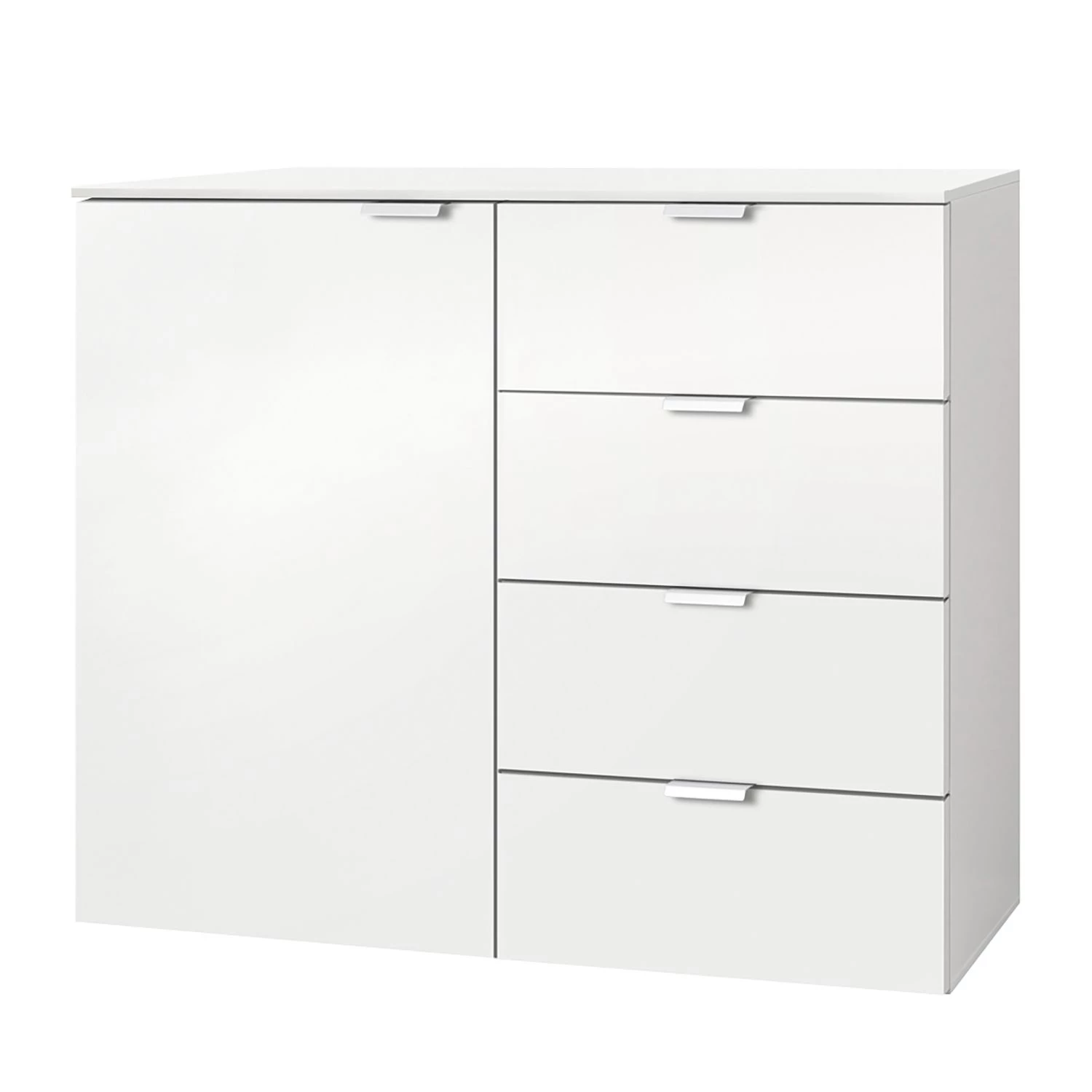 Express Möbel Commode Carina II - Blanc polaire 1 Express Möbel Commode Carina II - Blanc polaire