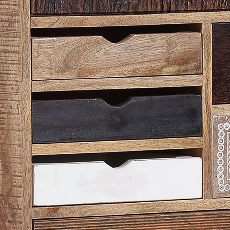 Ars manufacti Commode Curenna II - Partiellement en manguier massif - Manguier / Marron 3 Ars manufacti Commode Curenna II - Partiellement en manguier massif - Manguier / Marron – Image 3