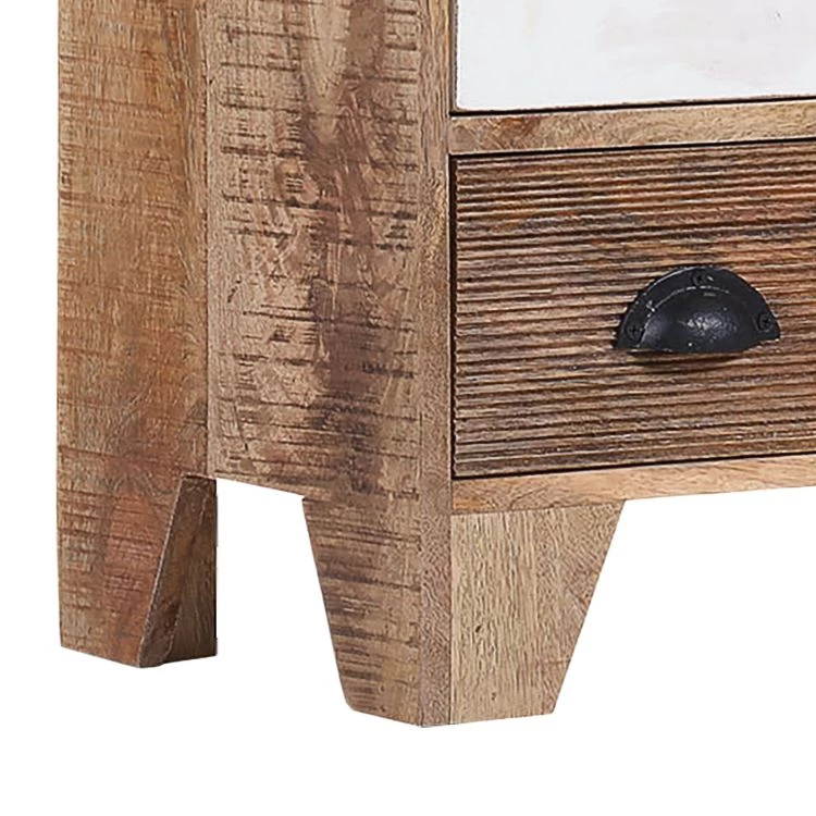 Ars manufacti Commode Curenna II - Partiellement en manguier massif - Manguier / Marron 5 Ars manufacti Commode Curenna II - Partiellement en manguier massif - Manguier / Marron – Image 5