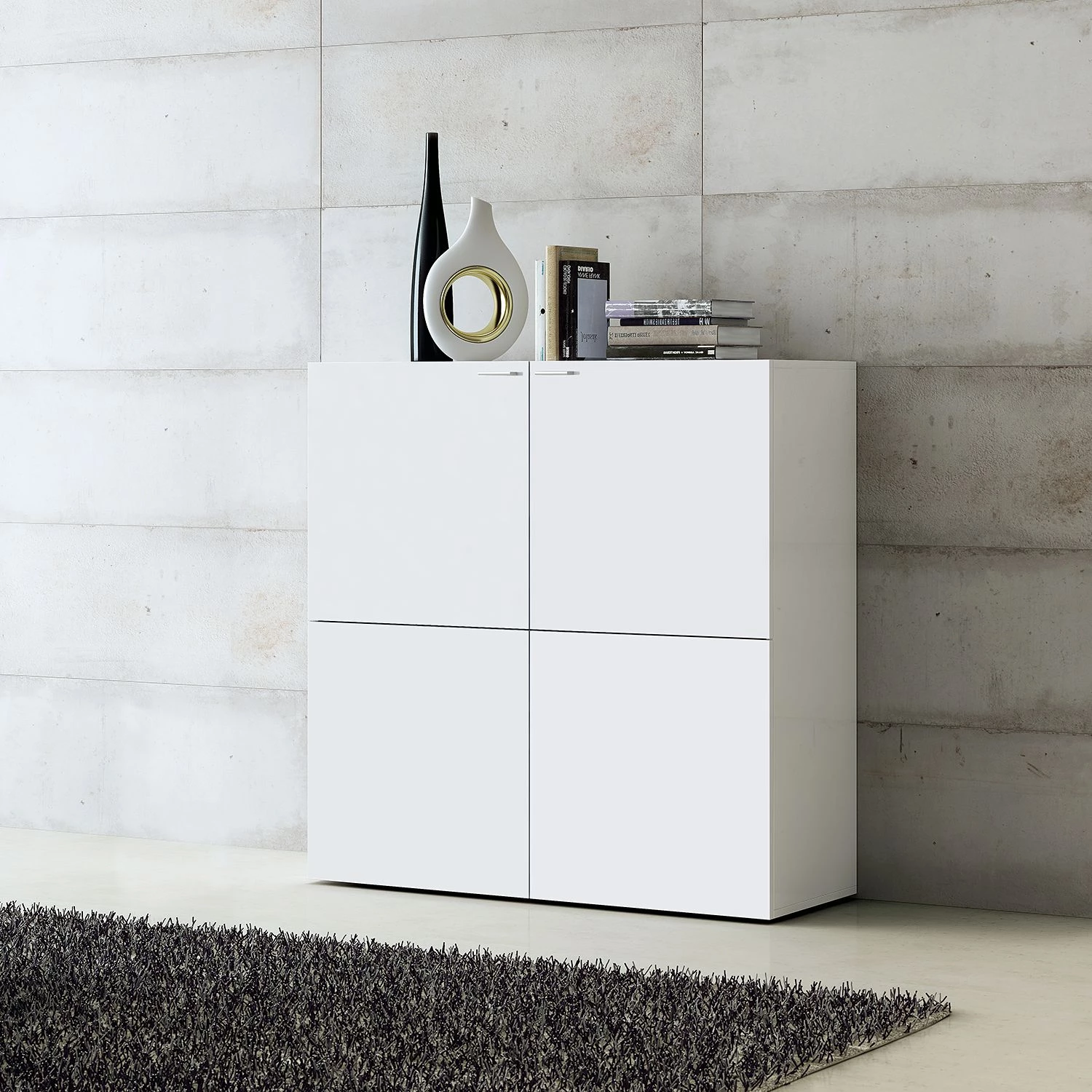 Loftscape Commode Emporior - Blanc 2 Loftscape Commode Emporior - Blanc – Image 2