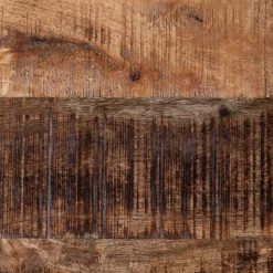 Ars manufacti Buffet Hunter I - Manguier massif / Métal - Manguier / Gris bleu -Commodes Soldes kommode hunter i mango massiv metall mango blaugrau 4414460