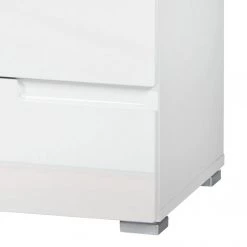 Fredriks Commode Larado II - Blanc brillant / Blanc -Commodes Soldes kommode larado ii hochglanz weiss weiss 3093857