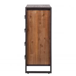 Ars manufacti Commode Manchester II - Acacia massif / Métal -Commodes Soldes kommode manchester ii akazie massiv metall 4876420