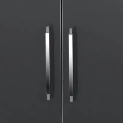 Maja Möbel Commode Merit - Gris brillant / Blanc 6 Maja Möbel Commode Merit - Gris brillant / Blanc -Commodes Soldes kommode merit hochglanz grau weiss 347669