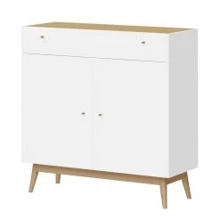 Germania Commode Monteo I - Blanc / Chêne