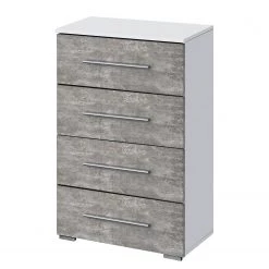 Rauch Blue Commode Siegen I- Gris minéral / Blanc a