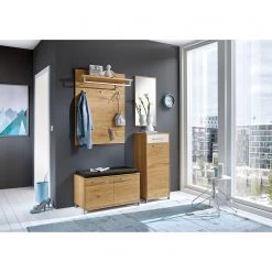 Voss Commode Vedo I - Chêne / Blanc - Butoir à gauche -Commodes Soldes kommode vedo i eiche weiss tueranschlag links 4907988