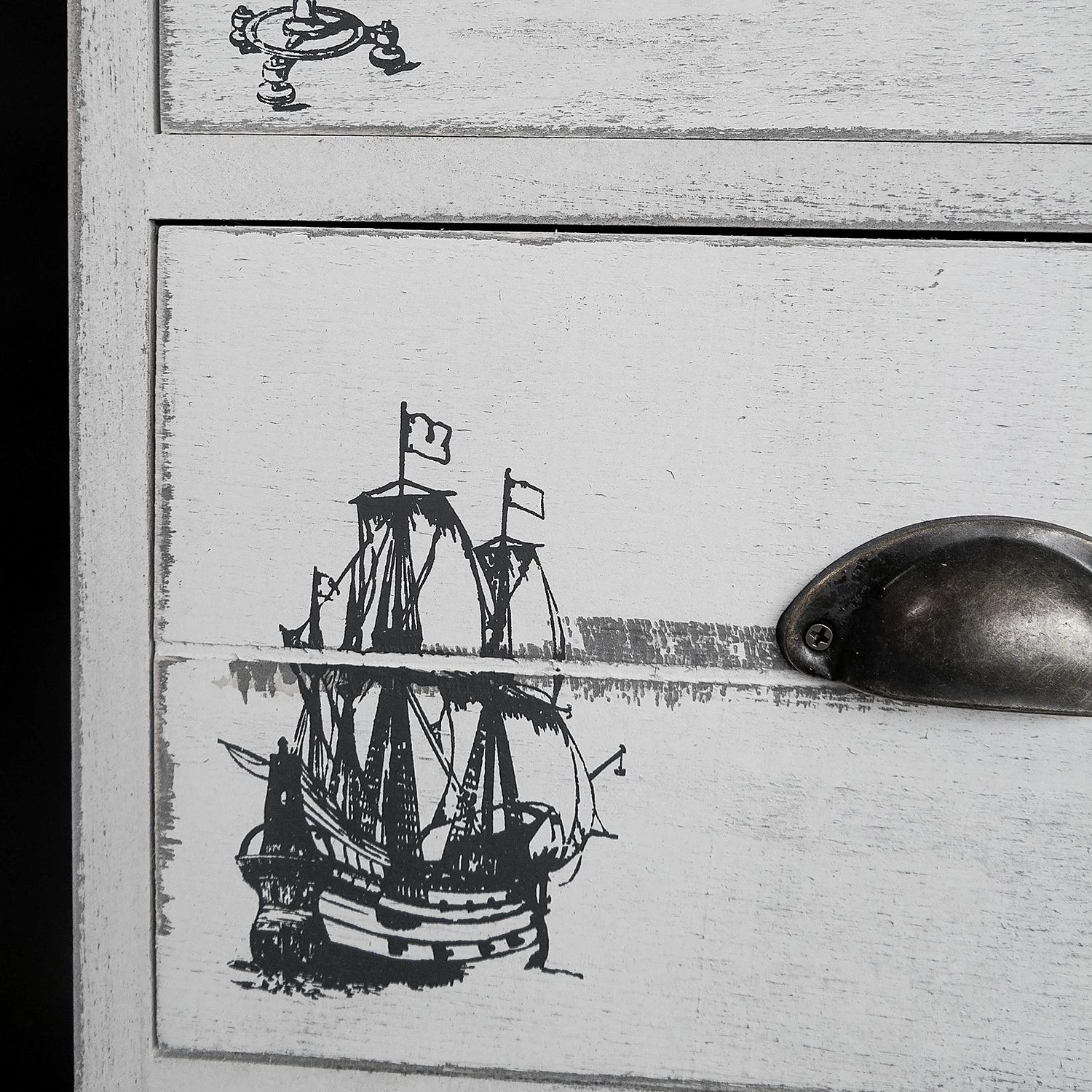 Maison Belfort Commode Nadi I - Partiellement en paulownia massif - Blanc cassé - 86 cm 9 Maison Belfort Commode Nadi I - Partiellement en paulownia massif - Blanc cassé - 86 cm – Image 9