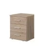 Wimex Commode à tiroirs I - Imitation chêne brut de sciage