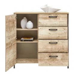 Schildmeyer Commode Harkon II - Imitation chêne de Findus - Largeur : 118 cm -Commodes Soldes schuhkommode harkon i eiche findus dekor 117 5 cm 5015080