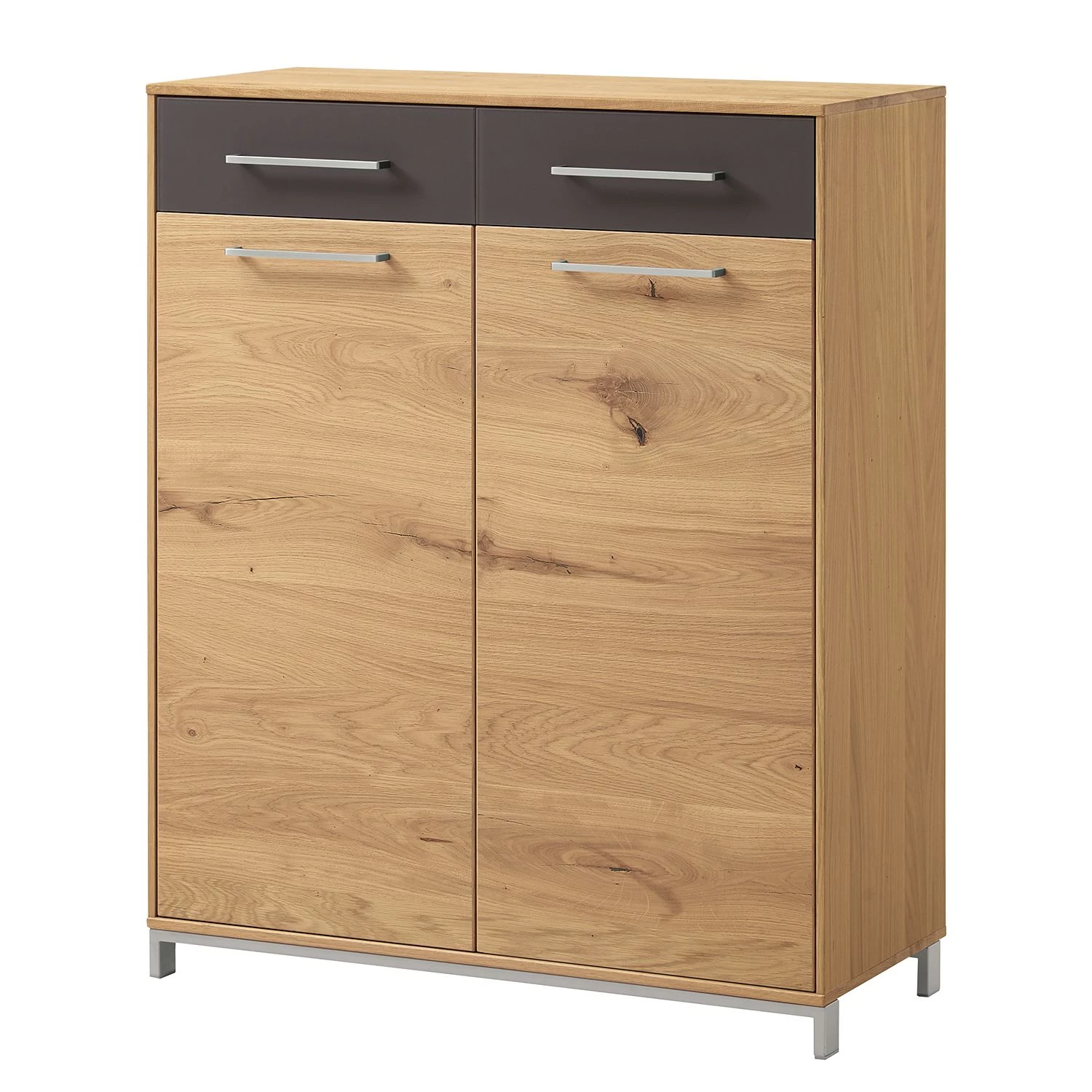 Voss Commode Vedo III - Chêne / Anthracite 1 Voss Commode Vedo III - Chêne / Anthracite