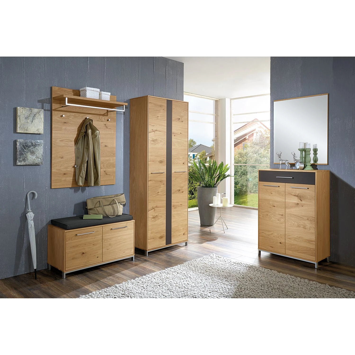 Voss Commode Vedo II - Chêne / Anthracite 3 Voss Commode Vedo II - Chêne / Anthracite – Image 3