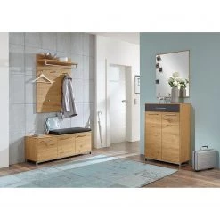 Voss Commode Vedo II - Chêne / Anthracite 12 Voss Commode Vedo II - Chêne / Anthracite -Commodes Soldes spiegel vedo 68 x 82 cm 4908236